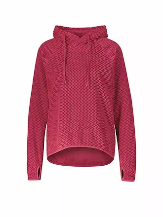 MERU | Damen Fleecejacke Calais Hoodie | beere